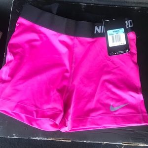 Pink Nike Dry Fit Shorts
